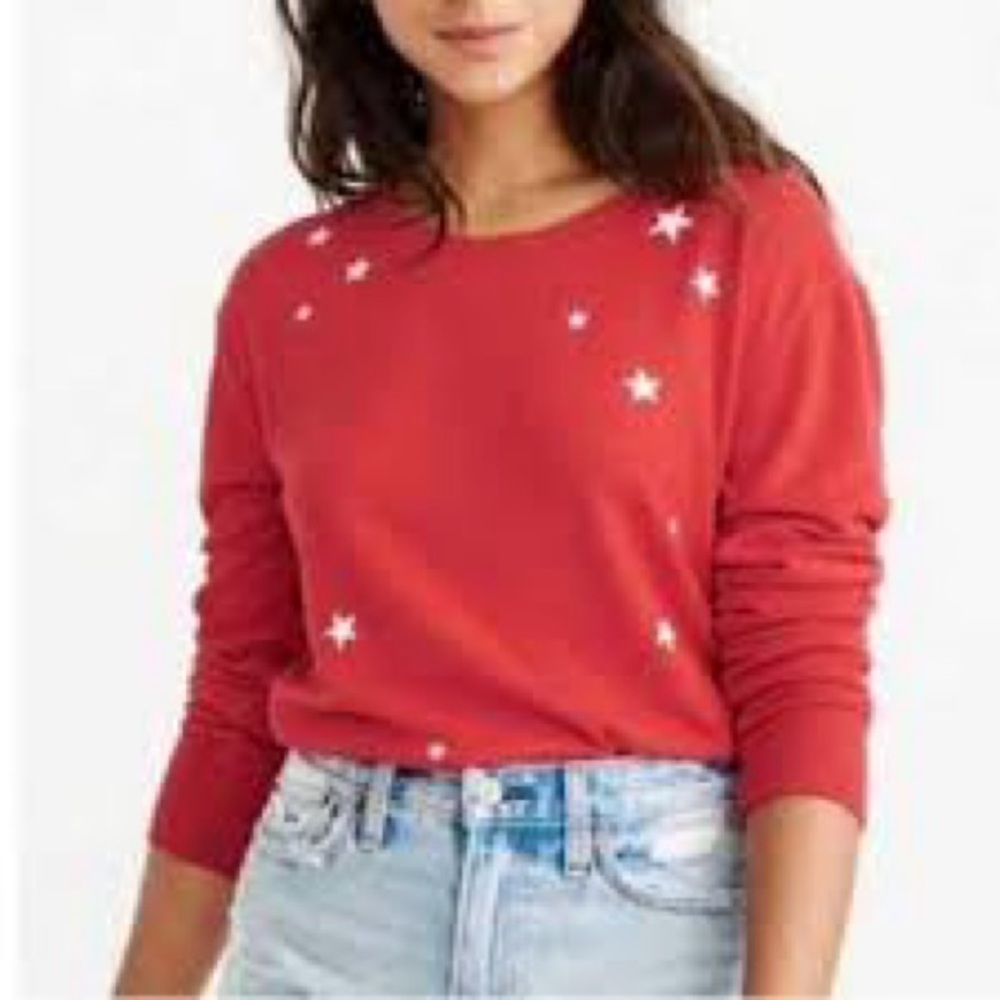 Abercrombie & Fitch Women’s Crewneck Knit Star Sweater